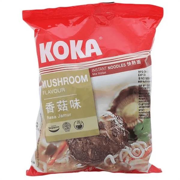 Koka Oriental Mushroom Instant Noodles Imported